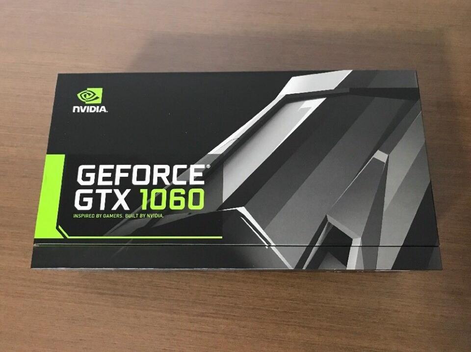  NVIDIA GeForce GTX 1060 6GB -Founders Edition 