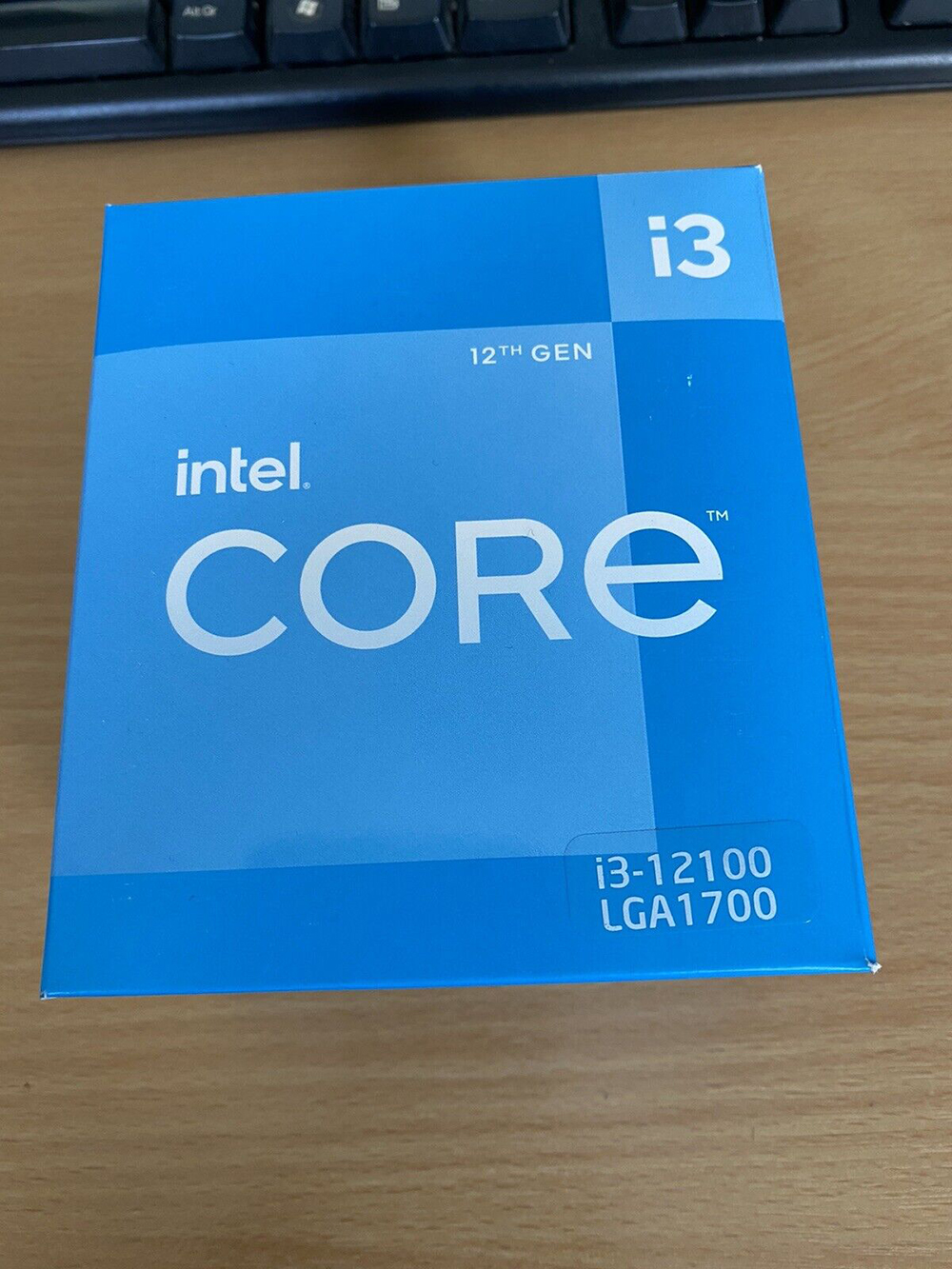 Intel Core I3 12100 Desktop Processor 4 Cores  4.3 GHz LGA1700 computer CPU