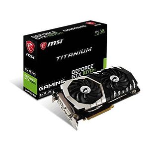 MSI Gaming GeForce GTX 1070 Ti Titanium 256-Bit 8GB GDDR5 GPU Card
