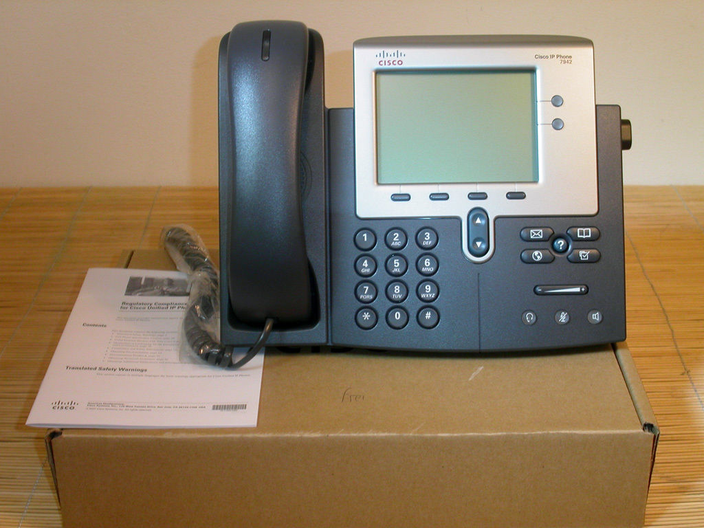 Cisco CP-7942G 7942 Unified IP Phone Telefon NEW