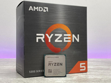 AMD Ryzen 5 5600X Desktop Processor 6 Cores  4.6 GHz Socket AM4 computer Cpu