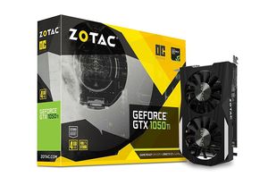 ZOTAC GeForce GTX 1050 TI OC Edition 4gb Gddr5 Super Compact Gaming Graphics