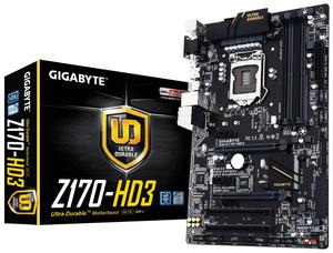 Gigabyte GA-Z170-HD3 DDR3 Motherboard CPU i3 i5 i7 LGA1151 Intel Z170 CrossFire